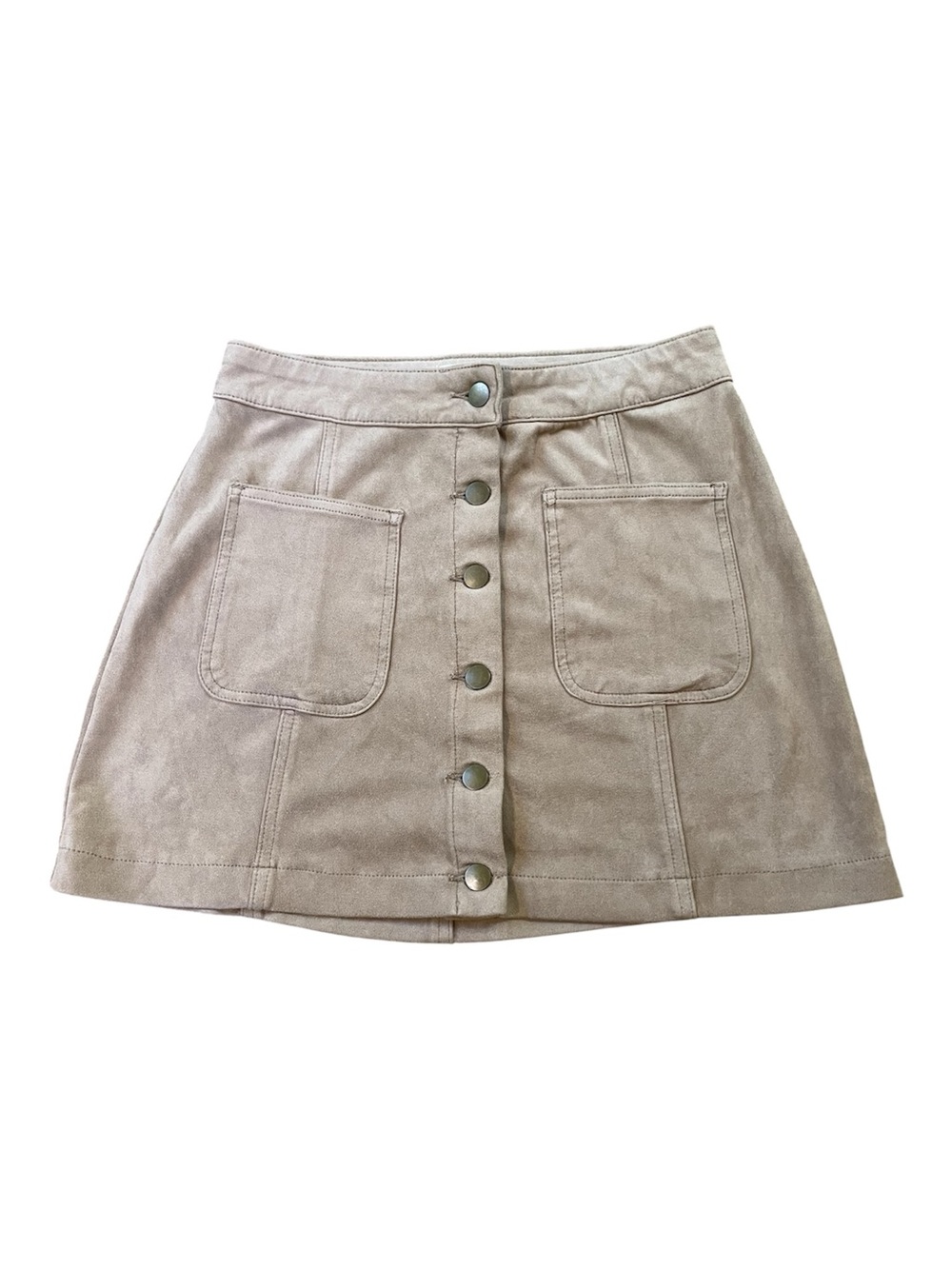 Altar’d State Soft Faux Suede Mini Skirt.  Size S